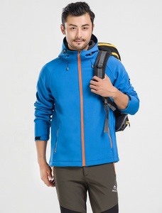 Vente chaude Mince Imperméable Coupe-Vent D'hiver Manteau <span class=keywords><strong>De</strong></span> Montagne Chaud <span class=keywords><strong>Polyester</strong></span> Polaire Doublé Veste avec Fermeture À Glissière pour L'extérieur - Product Image 4