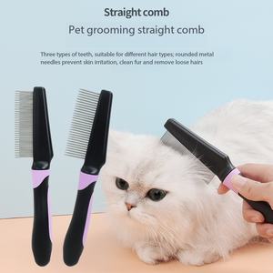 Juego de Cepillos para el Cuidado de Mascotas, para Perros y Gatos, Peine para Desenredar y Eliminar el Pelo Suelto, Herramientas de Aseo para Mascotas, Venta al por Mayor - Product Image 3