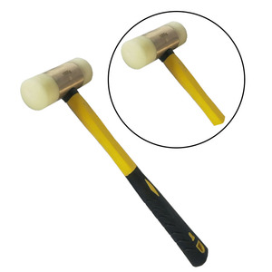 Nylon <span class=keywords><strong>Hammer</strong></span> Không Phát Ra Tia Lửa Công Cụ Xi Lanh <span class=keywords><strong>Hammer</strong></span> Với Brass Sợi Thủy Tinh Xử Lý - Product Image 1