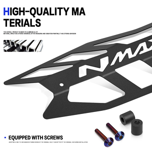 Para <span class=keywords><strong>YAMAHA</strong></span> NMAX155/Nmax125 155/<span class=keywords><strong>160</strong></span> 2020-2026, Cubierta Protectora y Decorativa para Tubo de Escape de Motocicleta - Product Image 4