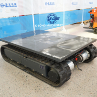 Système de châssis électrique intelligent K-LONG pour plateformes autonomes télécommandées, développement personnalisé, 0,5-10 tonnes