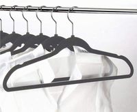 Cintres en velours floqué antidérapants robustes pour manteaux et costumes, avec crochet pivotant à 360°, modernes, multifonctionnels, gain de place pour armoire