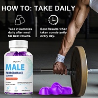 Gummies pour la Performance Masculine - Ingrédients Naturels Premium - Force Maximale, Complément Énergétique Quotidien, Formule Avancée