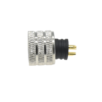 OEM Sensor moldeable Arnés de cables Enchufe Conector circular Hembra 3 Pin C Código M12 Soldadura de energía a prueba de agua Conector de cable M12