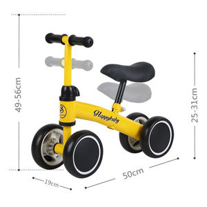 Kendaraan Seluncur Anak Usia 1-<span class=keywords><strong>3</strong></span> Tahun, Walker Bayi Laki-laki dan Perempuan Tanpa Kaki, Kendaraan Anak Roda Empat Penyeimbang - Product Image 3