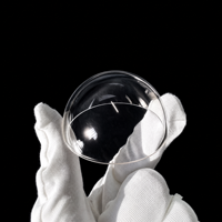 Dôme en verre personnalisé, lentille en verre optique hémisphérique BK7/K9/silice fondue JGS1, couvercle en dôme pour la protection des appareils photo et des instruments