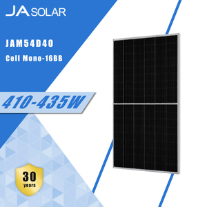 <span class=keywords><strong>JA</strong></span> Todos los paneles solares negros <span class=keywords><strong>410W</strong></span> 415W 420W 425W 430W 435W Tipo N Panel solar para nuevo sistema de energía - Product Image 2