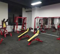 Banc de musculation pliable et réglable avec logo personnalisé pour exercices de musculation, de press d'omoplaques et d'haltères
