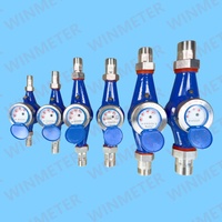 Compteur de débit multi-jets Asia DN20 à cadran sec R160 en fonte IP68 à réglage externe pour conduite d'eau froide, homologué CE, à débit personnalisé