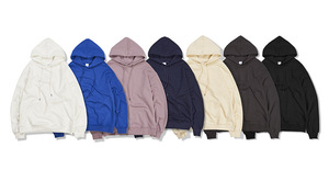 Felpe con cappuccio da uomo 100% in cotone pesante felpe 380 GSM pesante di colore grigio spugna ampio LOGO personalizzabile <span class=keywords><strong>stampa</strong></span> il tuo disegno - Product Image 3