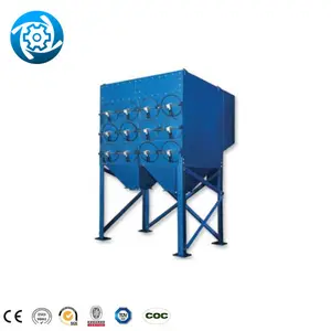 Dmc 22Kw Cyclone Bag House Dust Collector Shaker Motor Type Dust Collector Dust Removal Equipment For Gypsum Powder