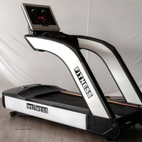 Caminadora Comercial SK 3.0 HP, Velocidad hasta 20 km/h, Máquina de Correr Eléctrica con Pantalla LED, Carga Máxima de 180 kg para Uso en Casa y Gimnasio