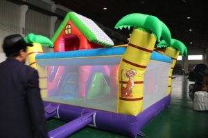 Trampoline gonflable de haute qualité pour enfants, château gonflable, trampoline à rebondir, maison de rebond gonflable à <span class=keywords><strong>vendre</strong></span> - Product Image 5
