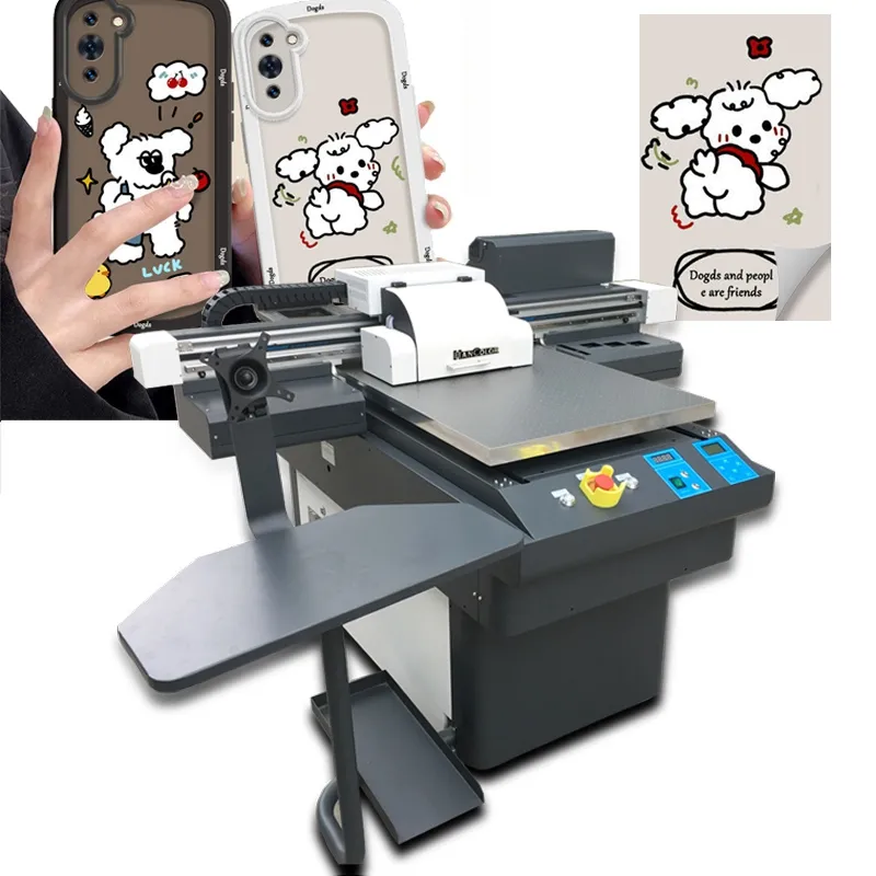 Small Color Laser Cosmetic Package Box Printer Mug A4 Size G5 Led Price 1313 2.5M 6090 UV Printer