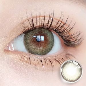 Lentillas naturales de 14,30mm de diámetro Lentillas blandas Venta al por mayor Lentillas de color marrón Glamour Day - Product Image 4