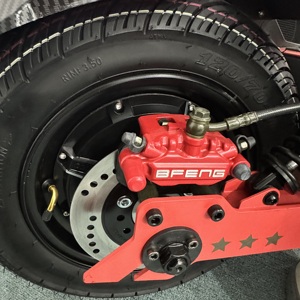 NFC Start 16inch Fat Tire <b>72V</b> 40-60AH Lithium <b>Battery</b> 80-180km Range 150A 180A 8000W 15000W QS Motor Adult Electric Scooter - Product Image 2