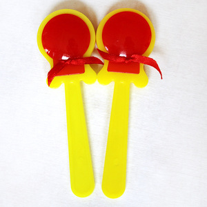 Instrumento de Percusión Orff al por Mayor, Castañeta de Plástico Portátil, Aplaudidor de Mano, Juguete Educativo de Percusión para Niños, Material Didáctico - Product Image 2