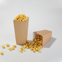 Prix usine boîte à pop-corn personnalisé imprimé pop-corn artisanat boîte de papier boîte de conteneur de pop-corn