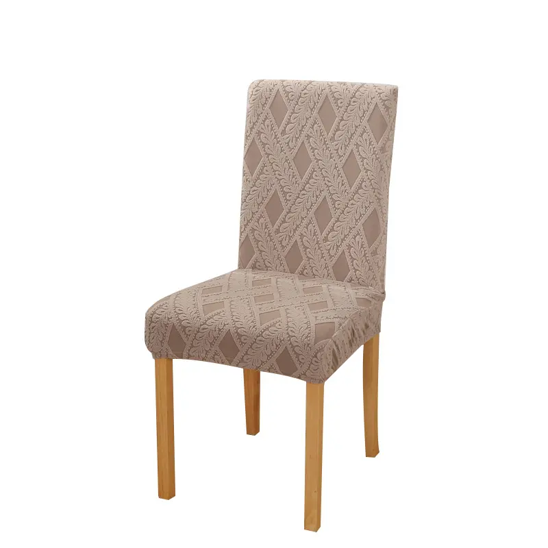 Copertura della sedia Jacquard nordico in Spandex elastico ispessito per quattro stagioni con copertura della sedia da sposa