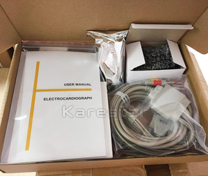 Electrocardiógrafo Portátil de Bajo Costo de 6 Canales para Uso Veterinario, Precio de Máquina de <span class=keywords><strong>ECG</strong></span> - Product Image 6