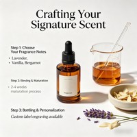 Approvisionnement direct – Parfum Eau de Parfum personnalisé aux notes fruitées, florales et boisées – Des dizaines de fragrances au choix – Faible MOQ pris en charge – Petites séries