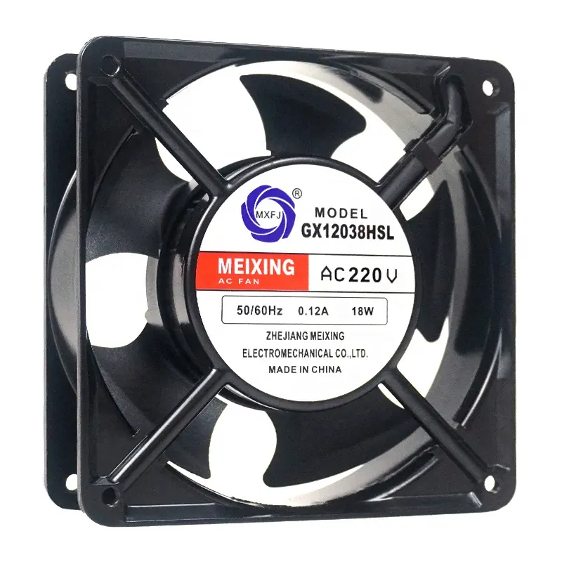 GX12038HSL 120x120x38mm 220AC 2600RPM High speed 4 inch axial fan cooling cooler 100% pure copper motor High quality