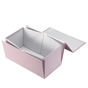 Ruban de boîte cadeau de rangement personnalisé fermeture magnétique emballage de boîte cadeau pliable ruban décoratif de Noël