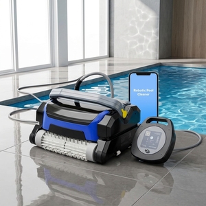 Nettoyeur de piscine robotisé automatique avec technologie de filtration avancée pour une élimination efficace des micro-débris - Product Image 1