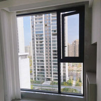 Ventana Abatible de Aluminio Personalizada con Doble Vidrio Templado, Apertura Interior/Exterior, Mosquitera, Rotura de Puente Térmico y Recubrimiento en Polvo