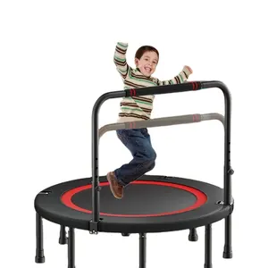 Fitness Kind Trampoline Fabrikanten Bounce Workout Gym Oefening Indoor Outdoor Kids Opvouwbare Springende Bungee Trampoline