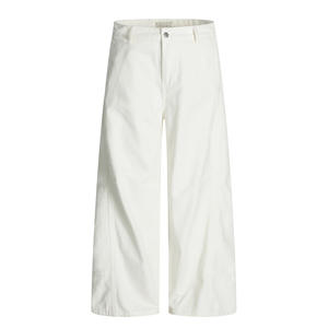 <span class=keywords><strong>Pantalon</strong></span> <span class=keywords><strong>cargo</strong></span> décontracté ample de style rétro américain 11KN, taille mi-haute, fermeture éclair, design unisexe, jambe large, <span class=keywords><strong>pantalon</strong></span> long droit - Product Image 6