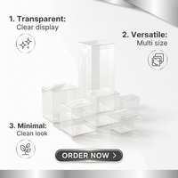 Boîtes en plastique PET personnalisées en PVC PP acétate impression de luxe Su-pack usine pliage personnalisé