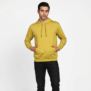 Sudadera con Capucha Básica para Hombre, Personalizable con Logotipo en Espuma 3D, Sudadera de Algodón con Cierre Frontal, Corte Regular, Transpirable y de Secado Rápido - Product Image 1