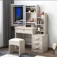 Coiffeuse Designs Table de maquillage Vanity Table Set avec miroir pour chambre à coucher Vanités de maquillage