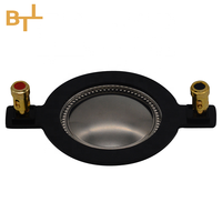 Bobine vocale, klaxon de hauteur de 44.4mm, 50 pièces, accessoires de bricolage, tweed, Film en titane, diaphragme de remplacement universel