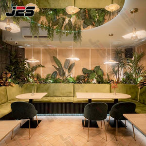 Meubles de <span class=keywords><strong>restaurant</strong></span> de style <span class=keywords><strong>italien</strong></span>, ensemble table et chaises avec sièges confortables à cadre en métal pour terrasse - Product Image 3