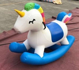 <span class=keywords><strong>Licorne</strong></span> gonflable, lune à <span class=keywords><strong>bascule</strong></span>, jouet de piscine, vente en gros, populaire - Product Image 6