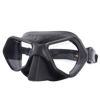 Nuevas máscaras de buceo de Marco grande de alta definición de fábrica, gafas de esnórquel, antiniebla, logotipo de bajo volumen, características de buceo impermeables