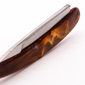 Premium Quality Solid Wood Handle Straight Barber <b>Razors</b> With Custom Design Stainless Steel Personal Use Shaving Barber <b>Razor</b> - Product Image 3