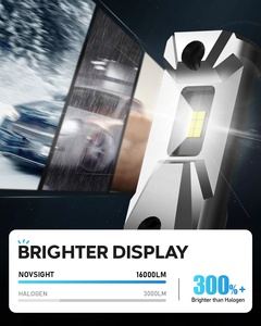 ไฟหน้ารถยนต์ <span class=keywords><strong>Novsight</strong></span>/nighteye N71 6500k 8000lm H1 H3 H4 H7 H11 9005 9006 ชุดไฟหน้า LED อัตโนมัติ หลอดไฟหน้า LED - Product Image 4
