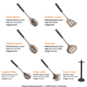 Utensilios de Cocina Resistentes al Calor, Juego de Utensilios de Silicona <span class=keywords><strong>para</strong></span> Cocinar, Juego de Herramientas de Cocina <span class=keywords><strong>para</strong></span> Utensilios Antiadherentes - Product Image 2