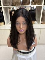 Perruques chinoises en dentelle HD en gros, vierges, pré-épilées, avec ligne de cheveux naturelle, sans colle, transparentes, respirantes, petites