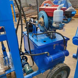 Qt 4-25 Máy làm gạch hempcrete máy khối di động 18 Dây chuyền sản xuất chế biến - Product Image 5