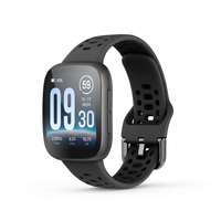 V2 Pro Smart GPS-Uhr, AMOLED-Bildschirm, 7-Tage-Akku, Bluetooth-Anrufe, Herzfrequenz- und SpO2-Messung, Schlafüberwachung, Sportmodi, 3ATM