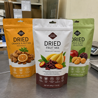 Sacs Doypack à Fermeture Zip Refermable de 500g de Qualité Alimentaire avec Trou Euro, Imprimés sur Mesure, pour Fruits Secs, Noix et Bonbons – Fournisseur Direct Usine
