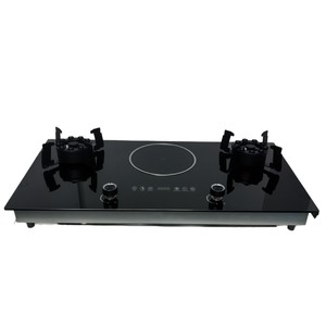 Table de cuisson encastrable à gaz et électrique en céramique/<span class=keywords><strong>verre</strong></span>, à couvercle rabattable, pour GPL/gaz naturel, économie d'énergie domestique, approvisionnement direct usine - Product Image 5