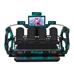 ... <span class=keywords><strong>Simulador</strong></span> de vuelo caliente 9d VR juego de disparos 4 asientos máquina de realidad virtual con pantalla HD - Product Image 4