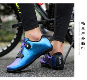 <span class=keywords><strong>Scarpe</strong></span> da Ciclismo Unisex con Doppia Fibbia, Resistenti e Traspiranti, per <span class=keywords><strong>Bici</strong></span> da Strada, MTB, <span class=keywords><strong>Corsa</strong></span> - Product Image 5