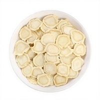 Tranches de Ginseng Américain Séché, Racine de Ginseng en Vrac, Thé Santé Énergisant, Améliore l'Endurance et l'Immunité, Tisane Personnalisée OEM, Marque Privée, Sachet