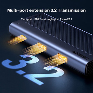 UGREEN 10Gbps <span class=keywords><strong>M</strong></span>.2 NVMe custodia, custodia Anti-goccia SSD per MacBook, supporto custodia in alluminio <span class=keywords><strong>M</strong></span>.2 NVMe/SATA SSD - Product Image 4